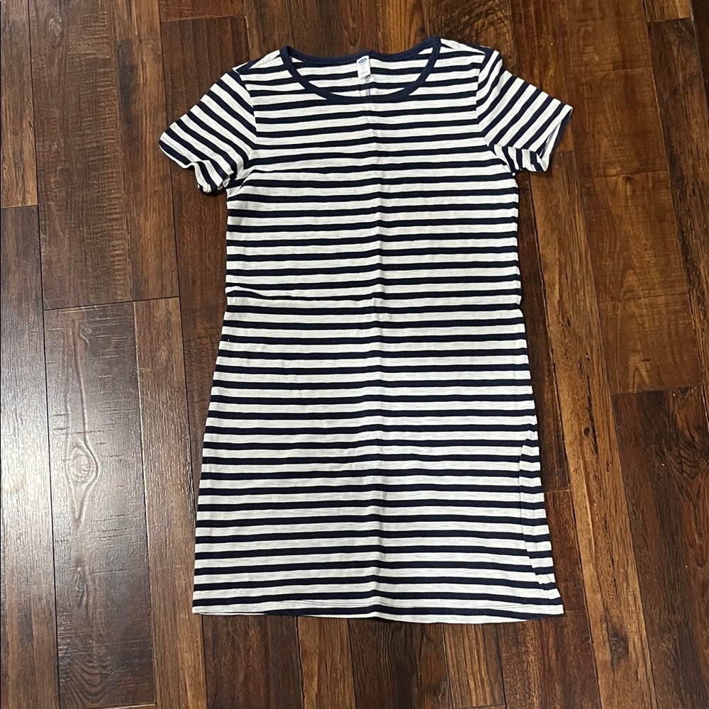 Old Navy Striped T-Shirt Dress